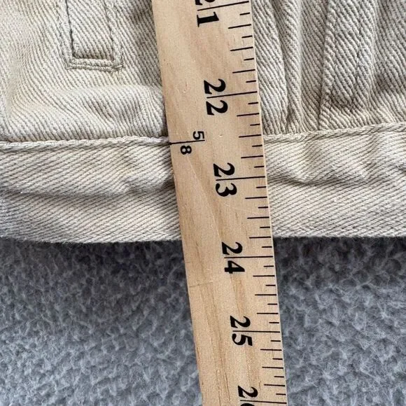 Princess Polly Western Denim Jacket Beige Size XS-S - Picture 7 of 10